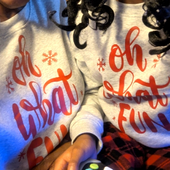 Holiday Family Christmas 2 piece Pjs Sets Dad XXL,Mom XL,& Daughter,L 10/12 - Picture 4 of 9